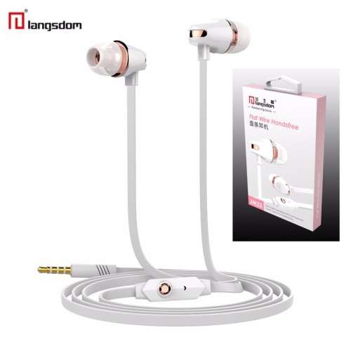 Langsdom JM23 3.5 mm In-ear Extra Bass Stereo Headphones - Black