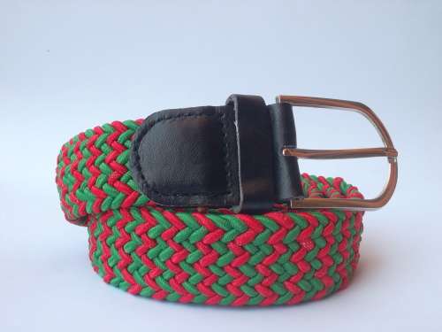 Braided Elastic Fabric Woven Stretch Belt