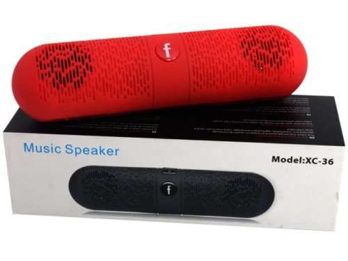 Capsule High Quality Wireless Bluetooth Speakers - Red
