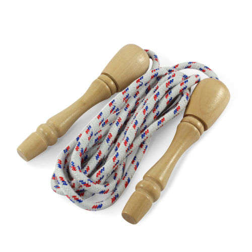 Adjustable Wooden Skipping Rope