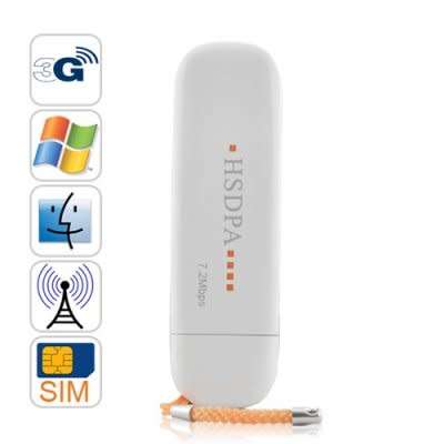 Universal 3G HSPA Internet Modem With 7.2mbps