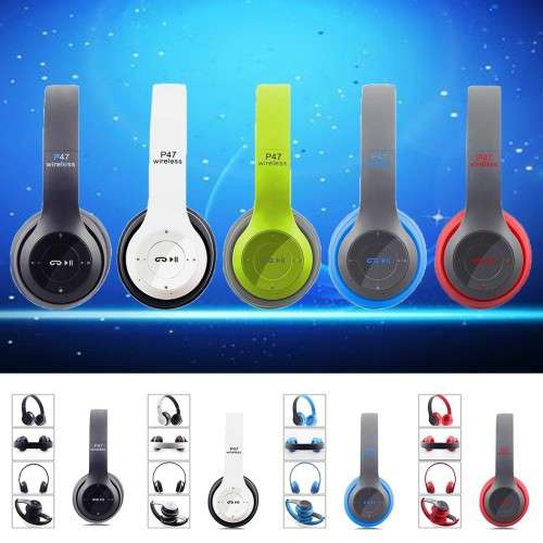 Bluetooth Wireless Headphones P47 Stereo