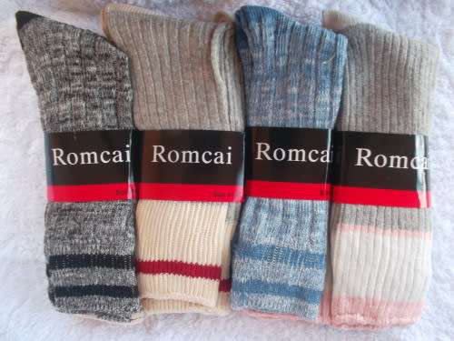 12 Pairs - Thick Knit Warm Socks