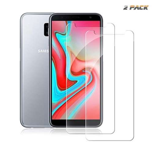 2 X Samsung Galaxy J4 Premium Tempered Glass Screen Protectors