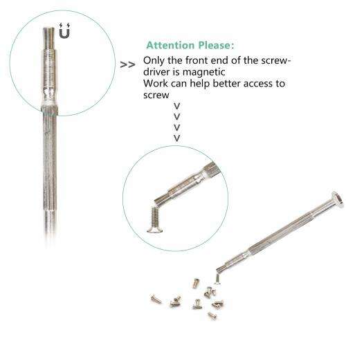 11-Piece Precision Screwdriver and Tool Set