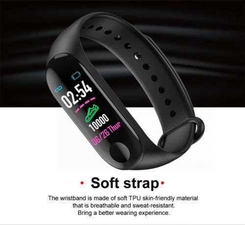 M4 Smart Band  Fitness Tracker Sport  Watch