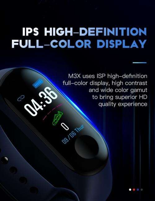 M4 Smart Band  Fitness Tracker Sport  Watch