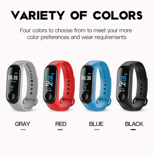 M4 Smart Band  Fitness Tracker Sport  Watch