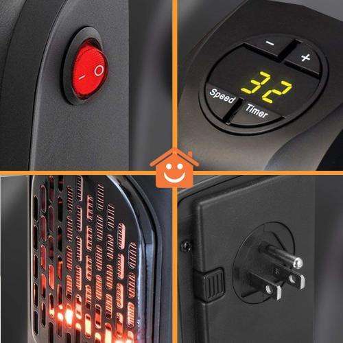 Portable Handy Heater Plug-In Personal