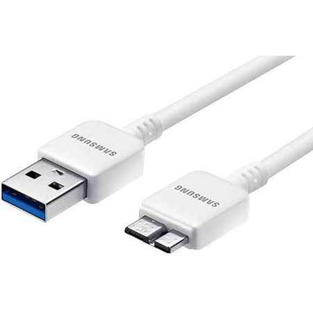 Micro USB 3.0 Data Sync Charging Cables for Galaxy S5/Note 3 - White