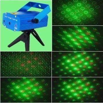 Mini Stage Light Laser Projector Club Dj Disco Bar Stage Light