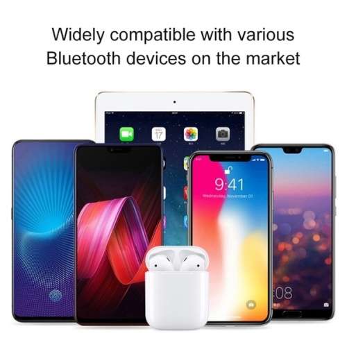 i12 TWS High QualityWireless Earphone Bluetooth 5.0 Touch Earbuds Headset With Charger Box  White