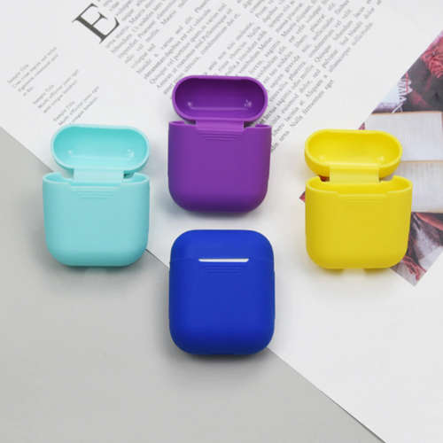 Handy Case Silicone Wireless Earphone Case For Earphones _Light Yellow Available