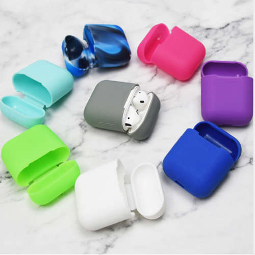Handy Case Silicone Wireless Earphone Case For Earphones _Light Yellow Available