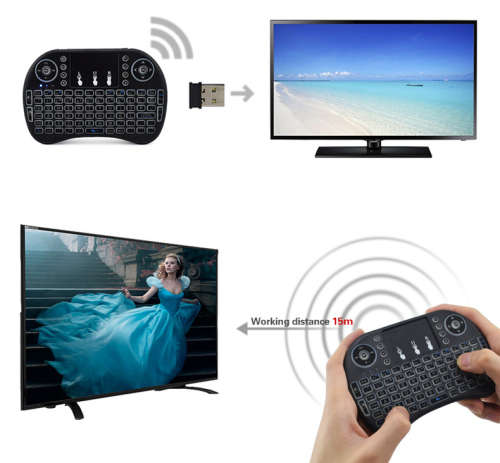 MXQ Android Smart TV Box with Wireless Backlit Keyboard, MXQ ANDROID SMART TV BOX, MXQ ANDROID SMART