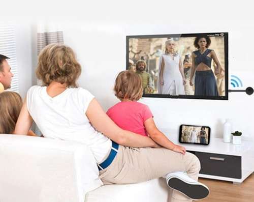Chromecast Video Streaming Dongle Video Stream Movies, Games From Your Phone,PC To Your TV Projector