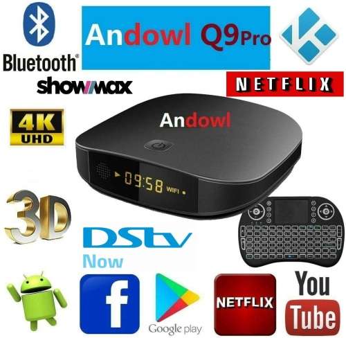 Smart tv box Android 4 GB ram 32GB rom wifi andowl IPTV 4K HD HDMI cable resolution 1920x1080 pixel