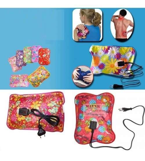 Electric Rechargeable Hot Water Bag For Knee, Back & Body Pain