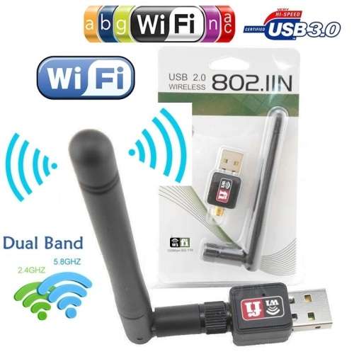 Wifi Wireless Adapter 802.IIN 300Mbps Speed