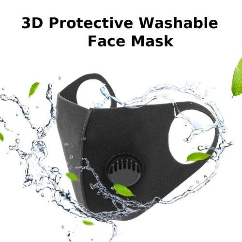 3d Protective Washable Face Mask