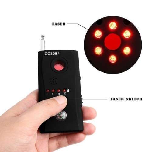 Multi-Detector Full-Range All-Round Detector For Hidden Mini Camera / IP Lens/ GMS / RF Signa