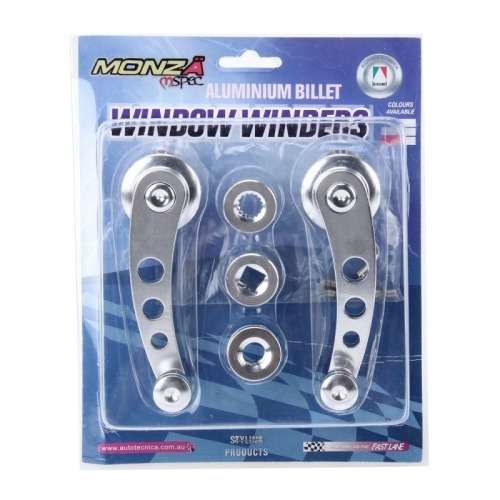 Universal Car Window Handle Aluminum Alloy 2Pcs