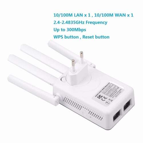 Generic Wireless WiFI Range Extender - Double the coverage of your WiFi with ease