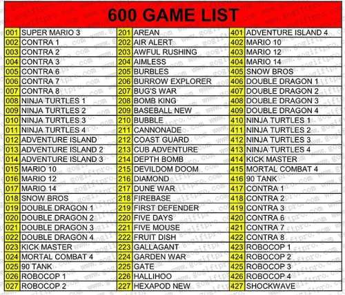 620 Games in 1 Classic Mini Game Console