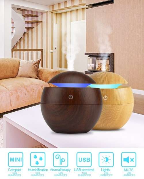 USB Air Purifier 7 Colour Change LED