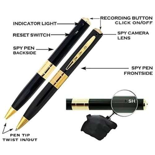 Spy Pen Camera _Hidden Camera HD Video Recorder Ballpoint