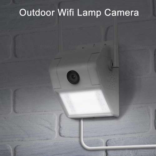 Outdoor Wifi Camera With Night Vision Camera And LED Motion Sensor