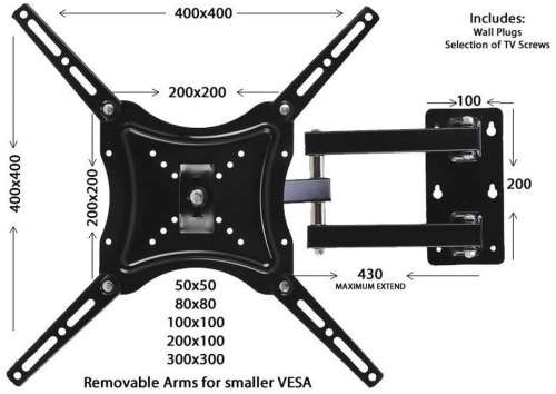 Universal LCD Wall Mount 14-55 Inch