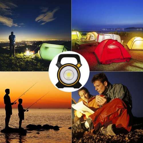COB Work Light Micro USB+SOLAR Charging