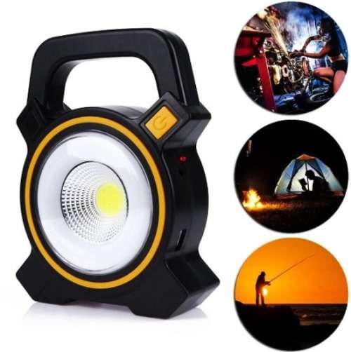 COB Work Light Micro USB+SOLAR Charging