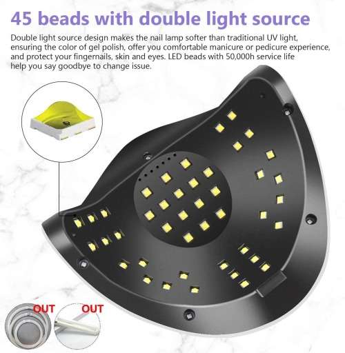 168W Gel UV LED Nail Lamp