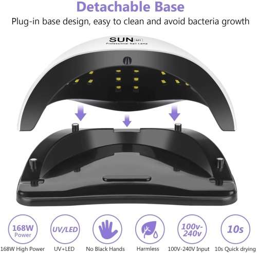 168W Gel UV LED Nail Lamp