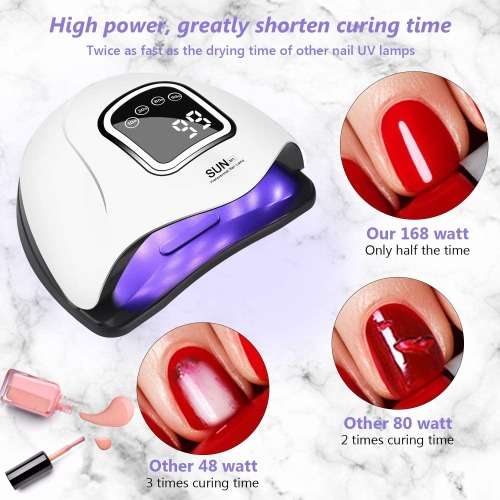 168W Gel UV LED Nail Lamp