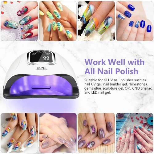 168W Gel UV LED Nail Lamp