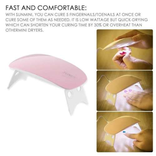 Sun Mini UV LED Lamp 6W LED Nail Dryer