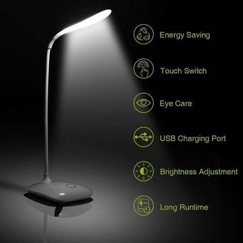 Rechargeable Touch Activated Desk Lamp