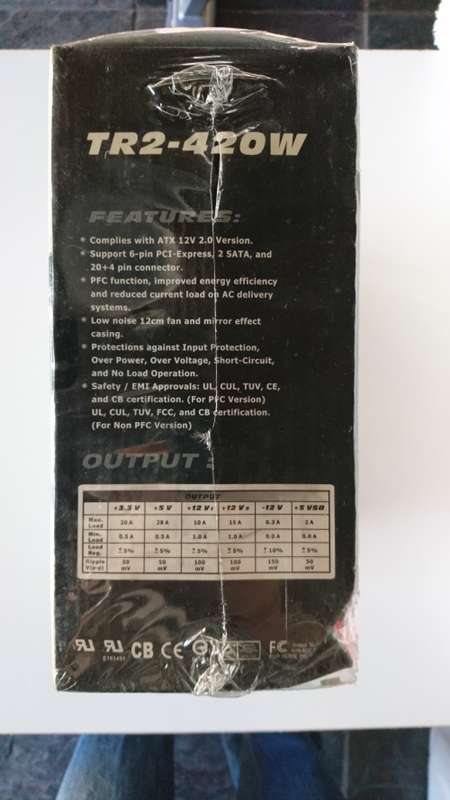 Thermaltake Power Supply TR2-420W
