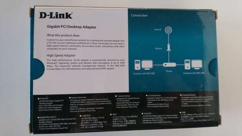 D-Link Gigabit PCI Desktop Adapter (DGE-528T)