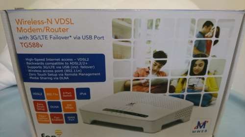 Wireless-N VDSL Modem/Router (TG588v)