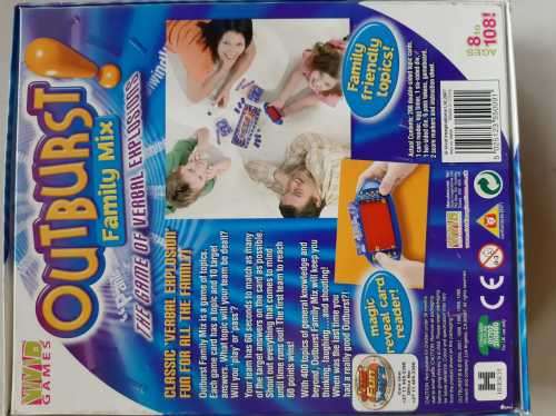 Outburst Board Game
