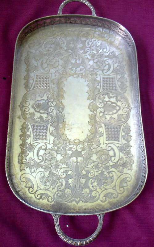 Sheffield, Alpha plated, 1836, tray