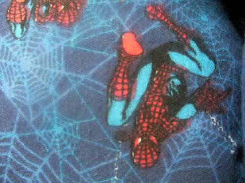 Reduced!!! Spider man scatter cussions (set of 7 scatter cussions) - ideal for children's rooms!