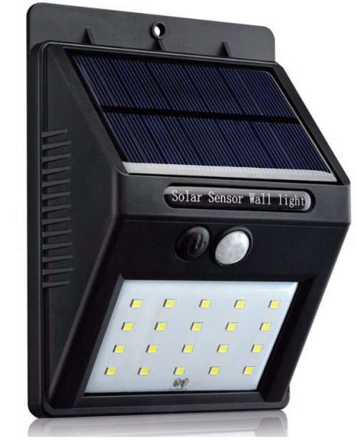 Led Solar Street Light 2835 Battery Human Body Sensor Sensor Light Outdoor Waterproof Garden