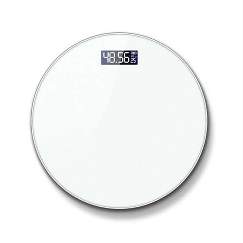Round Tempered Glass LED Digital Weight Scale Electronic Scale Bath Scale