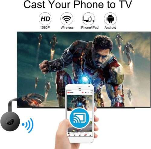 WiFi Display Dongle HDMI Adapter 4K Portable TV Receiver Support Miracast Airplay DLNA TV Stick