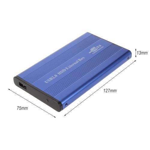 HDD Enclosure USB 2.0 2.5 Inch Laptop IDE Aluminum Magnesium Alloy